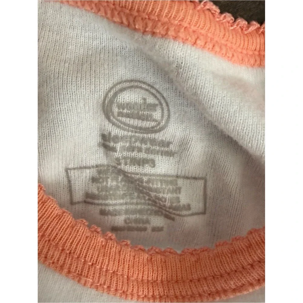 Kids Peach & Floral Pajama Set - Pink/Peach Matching PJs Toddler Girls 3T Lot